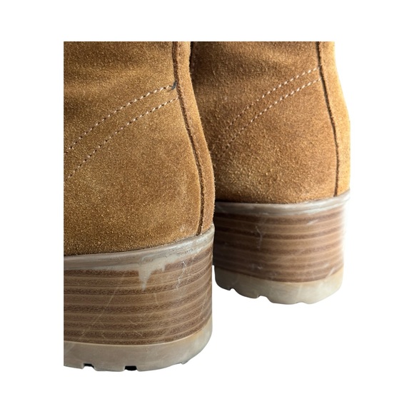 Anne Klein Abbott Combat Boot - leather - lug soles - size 7.5 - Picture 4 of 9